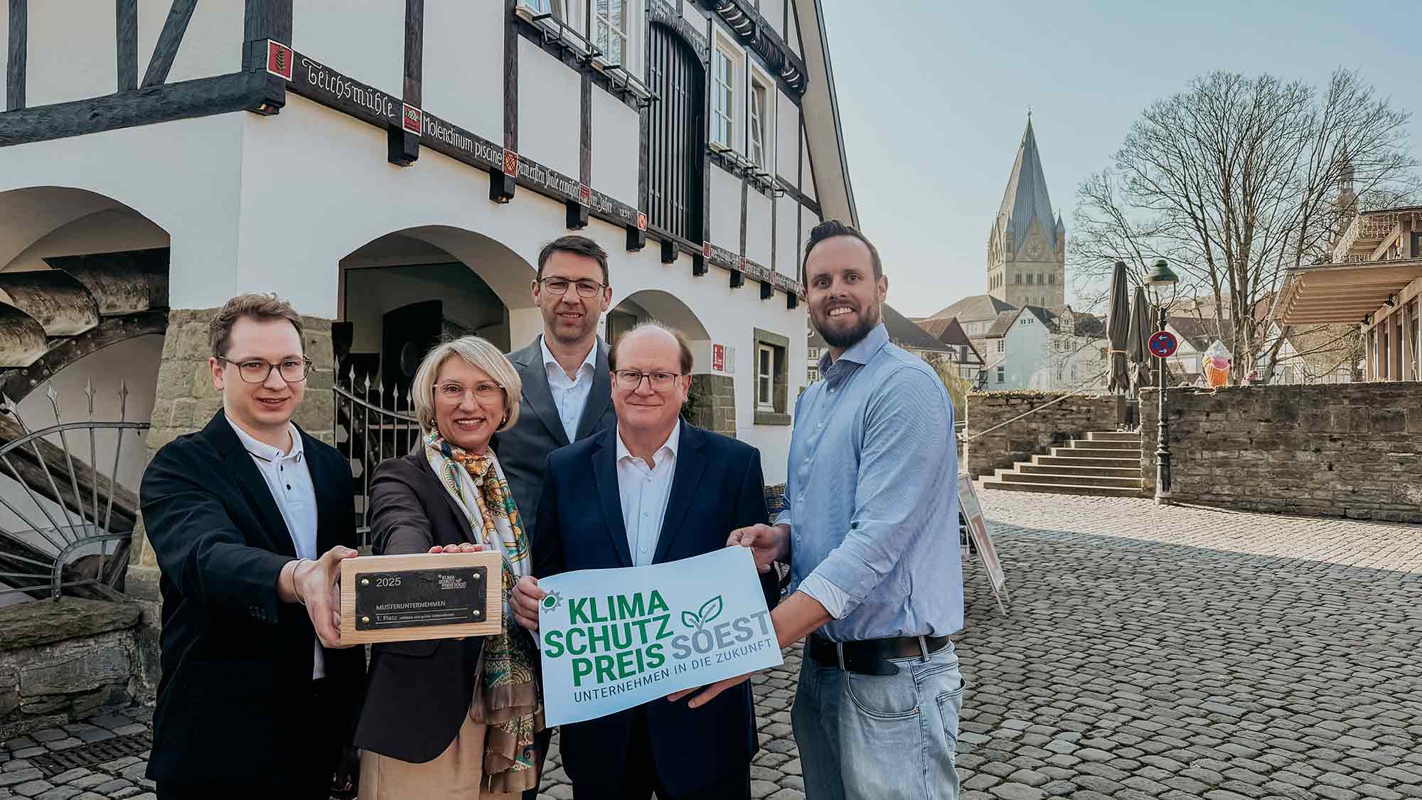 Klimaschutzpreis Soest 2025 für lokale Unternehmen, Bewerbungsverfahren läuft bis zum 15. Juni 2025 Klimaschutzpreis Soest 2025 für lokale Unternehmen, Bewerbungsverfahren läuft bis zum 15. Juni 2025