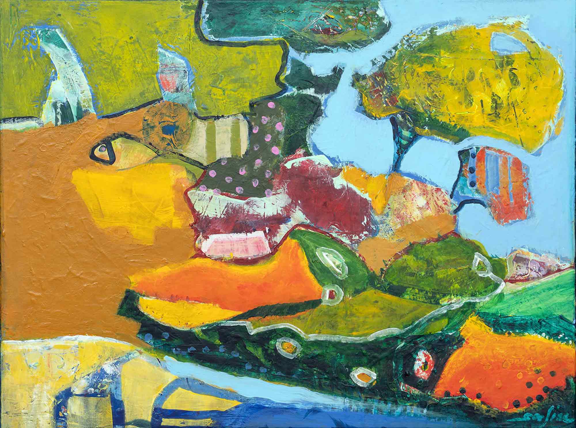 Galerie Kunstverein Gruppe 13 im Haus Samson, Herzebrock Clarholz: Werkgruppe &raquo;Andares&laquo;, 24. Mai bis 13. Juli 2025