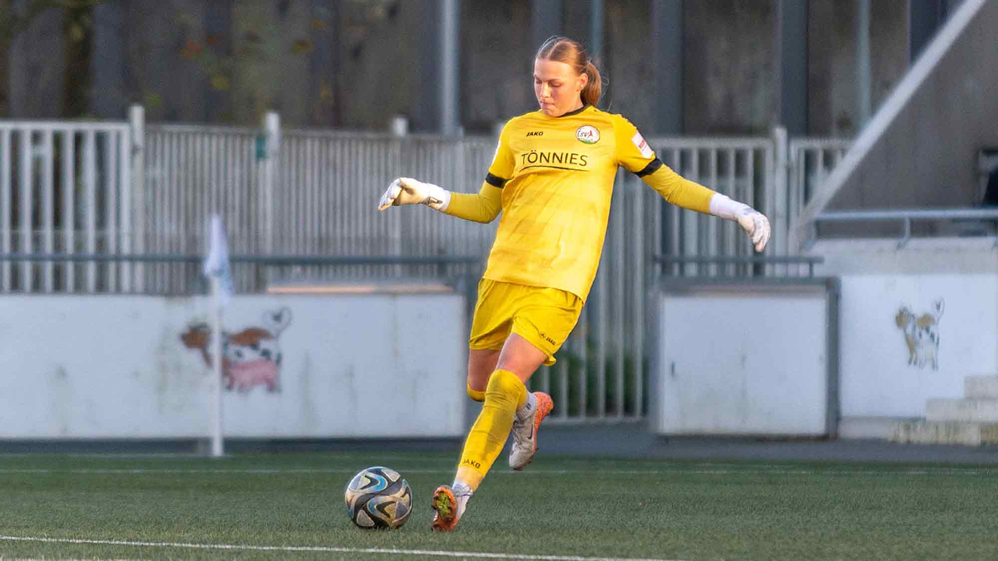 Wechsel in die Frauen Bundesliga: FSV Gütersloh Torhüterin Mirja Kropp schließt sich RB Leipzig an