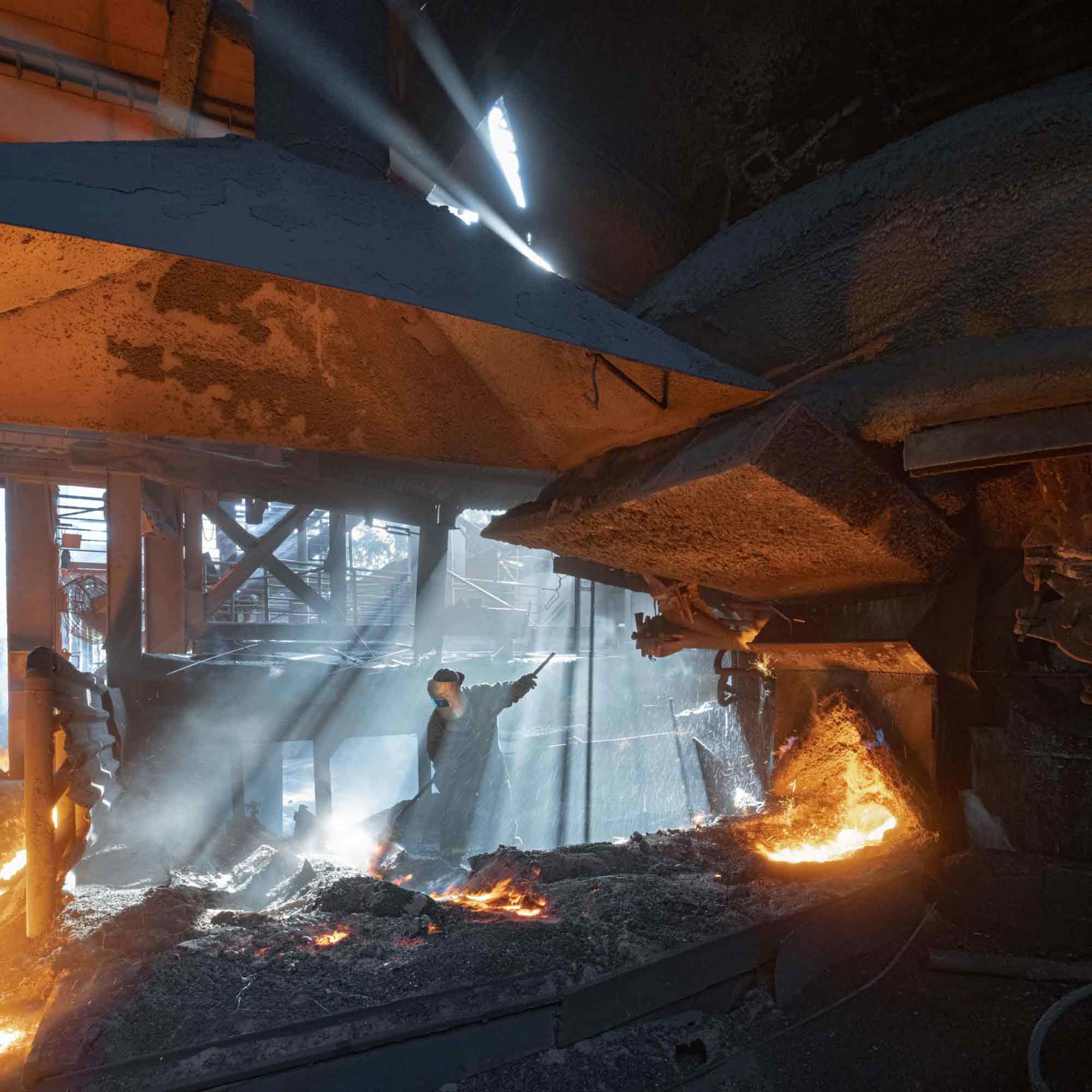 Viktor Mácha, &raquo;The Beauty of Steel&laquo;, Fotoausstellung im LWL Museum Henrichshütte, 21. Mai bis 26. Oktober 2025
