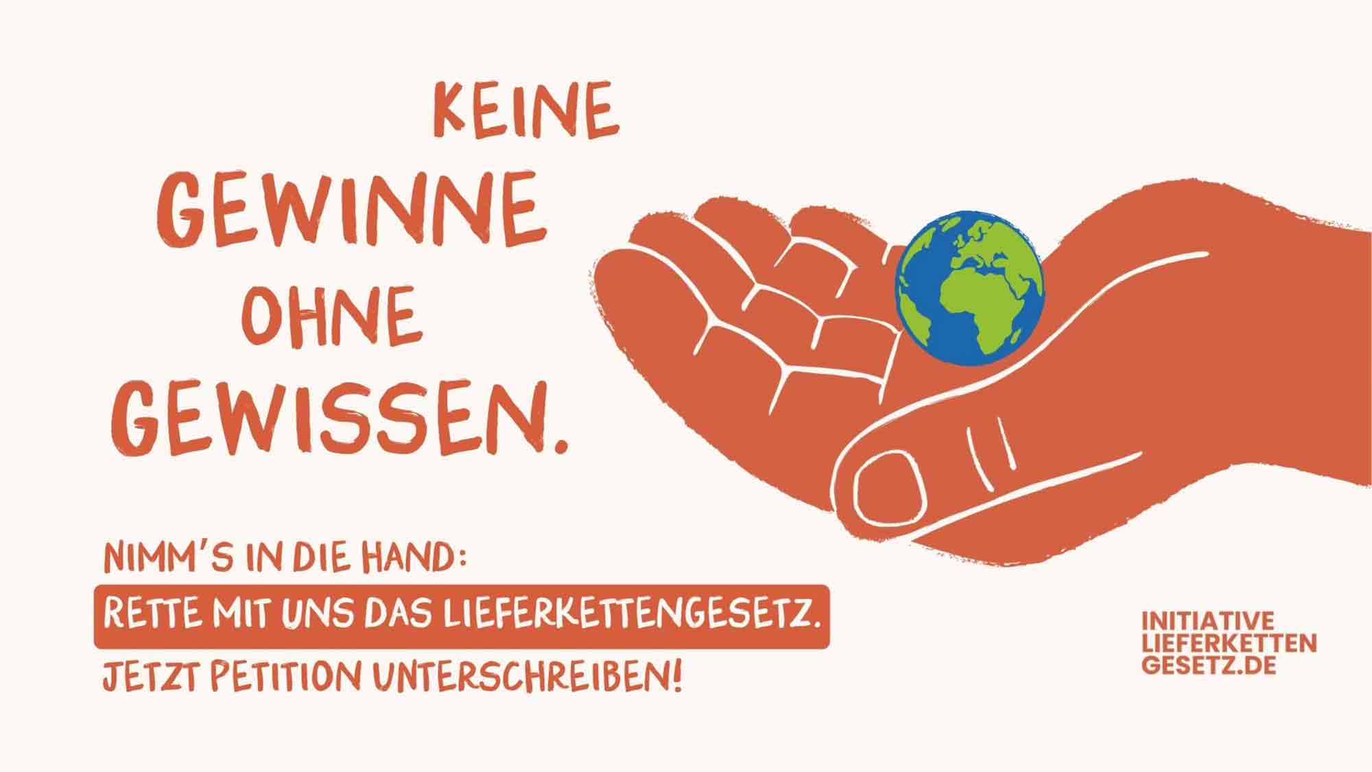 Bundeskanzler Merz greift Lieferkettengesetz an – Zivilgesellschaftliches Bündnis von mehr als 90 Organisationen startet Petition