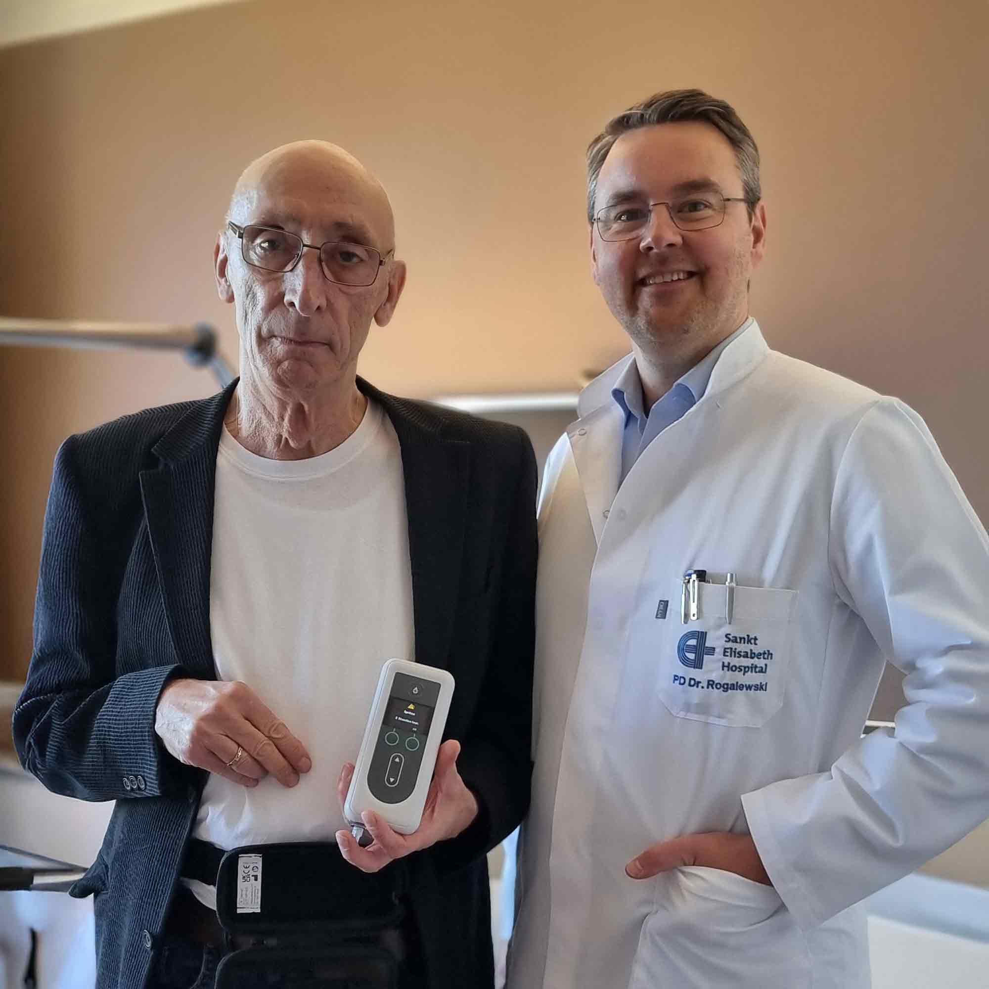 Sankt Elisabeth Hospital Gütersloh: Endlich wieder ohne Angst Einkaufen gehen – Pumpentherapie für Parkinson Patienten