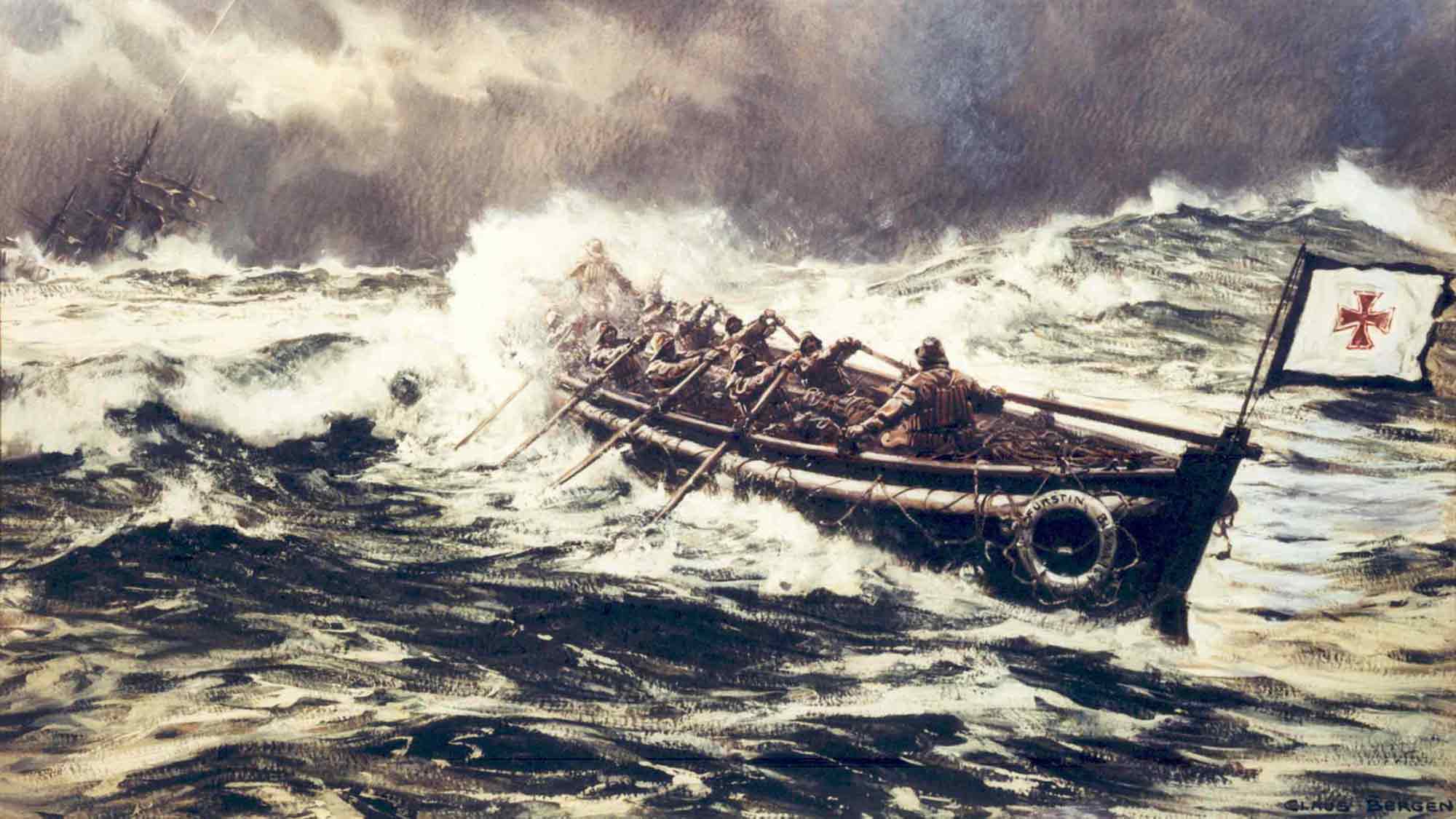 Rausfahren, wenn andere reinkommen: 160 Jahre Seenotretter auf Nordsee und Ostsee
