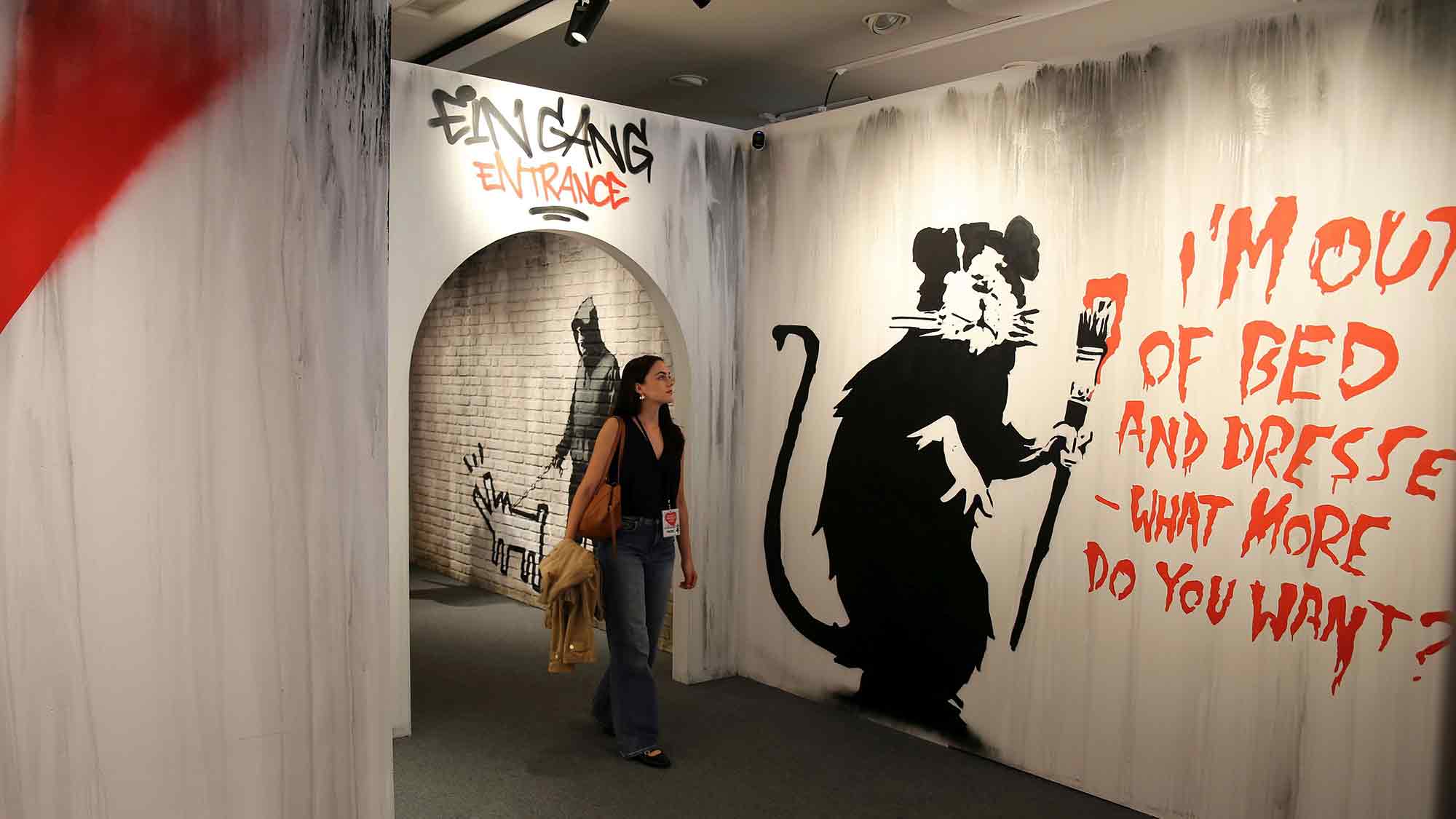 »House of Banksy Leipzig«: die neue Pop up Ausstellung in Leipzig, 30. Mai bis 26. Oktober 2025 »House of Banksy Leipzig«: die neue Pop up Ausstellung in Leipzig, 30. Mai bis 26. Oktober 2025
