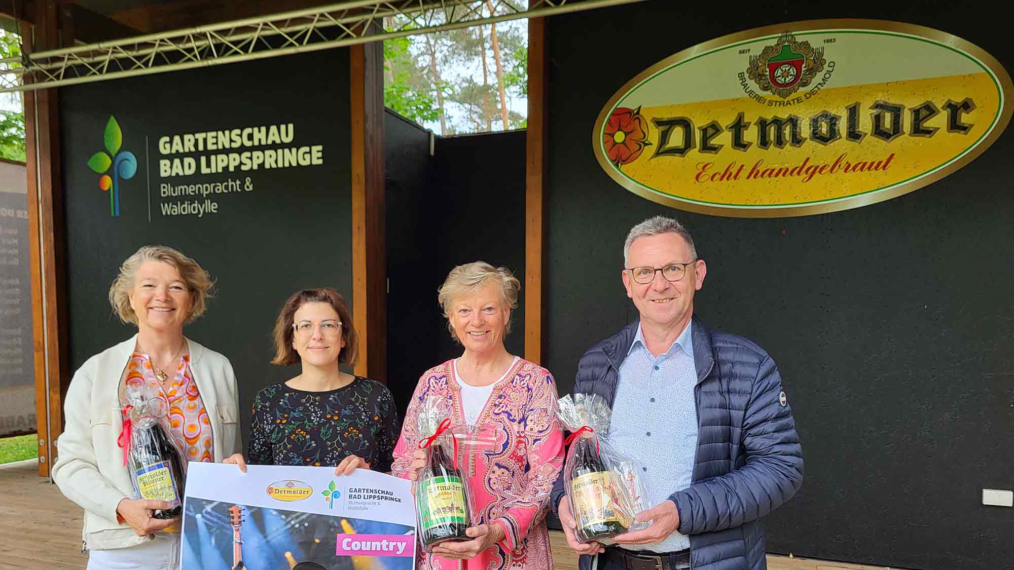 Konzert Sommer in der Gartenschau Bad Lippspringe, beliebte Veranstaltungsreihe geht am Donnerstag, 5. Juni 2025, in die nächste Runde