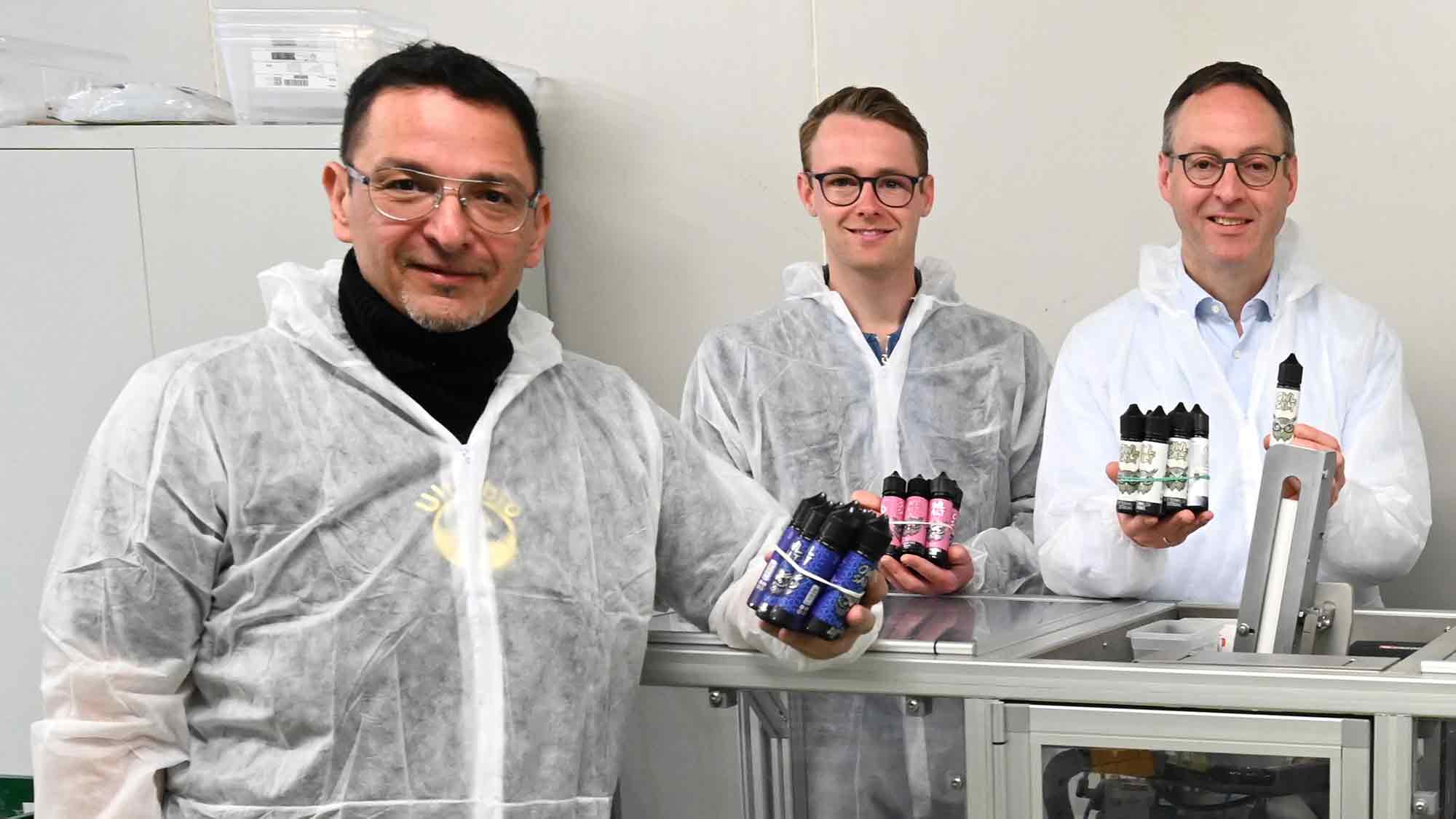 Rheda Wiedenbrück: Ultrabio Werke GmbH stellt Liquids für E Zigaretten und vieles mehr her Rheda Wiedenbrück: Ultrabio Werke GmbH stellt Liquids für E Zigaretten und vieles mehr her