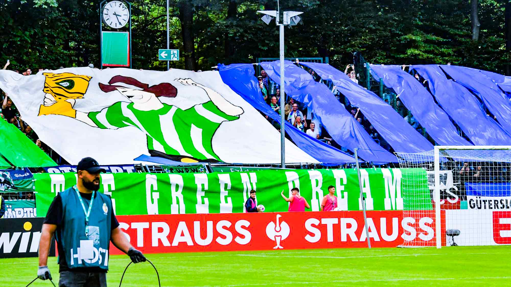 FC Gütersloh: Für das DFB Pokalspiel gegen Union Berlin sind 7.100 Tickets verkauft FC Gütersloh: Für das DFB Pokalspiel gegen Union Berlin sind 7.100 Tickets verkauft
