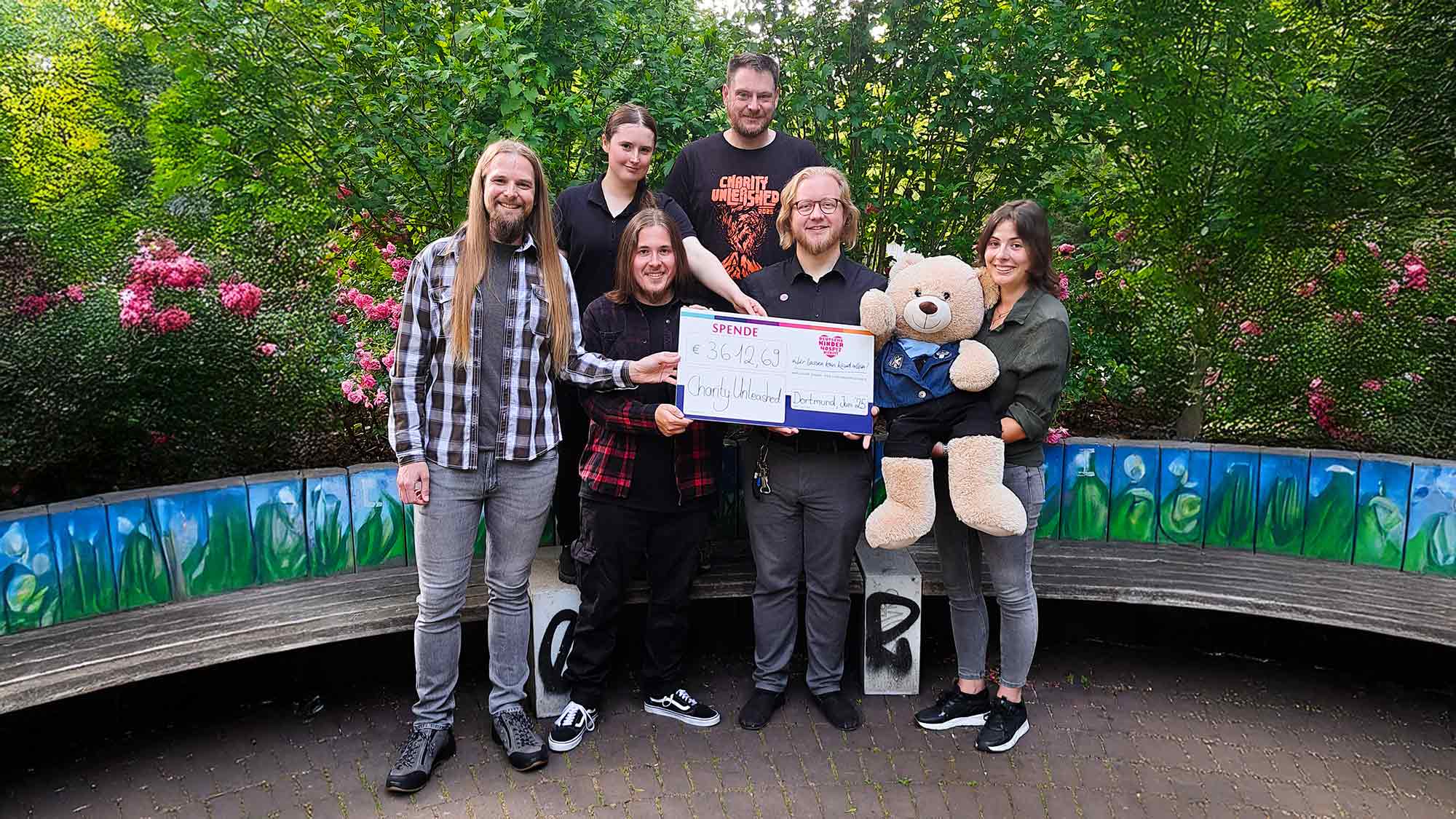Metalstark für die Schwächsten: &raquo;Charity Unleashed Festival&laquo; bringt mehr als 3.600 Euro für die Deutschen Kinderhospiz Dienste