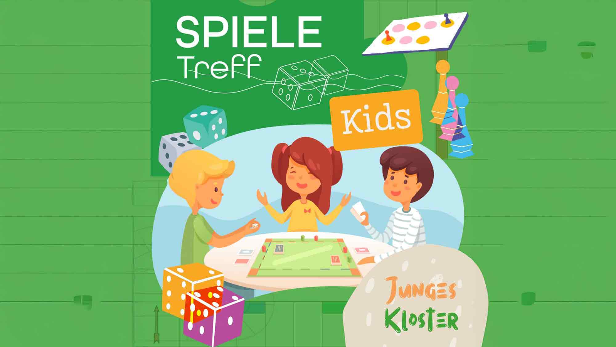 Kloster Wiedenbrück, Junges Kloster: &raquo;SpieleTreff Kids&laquo; in den Ferien, 1. August 2025