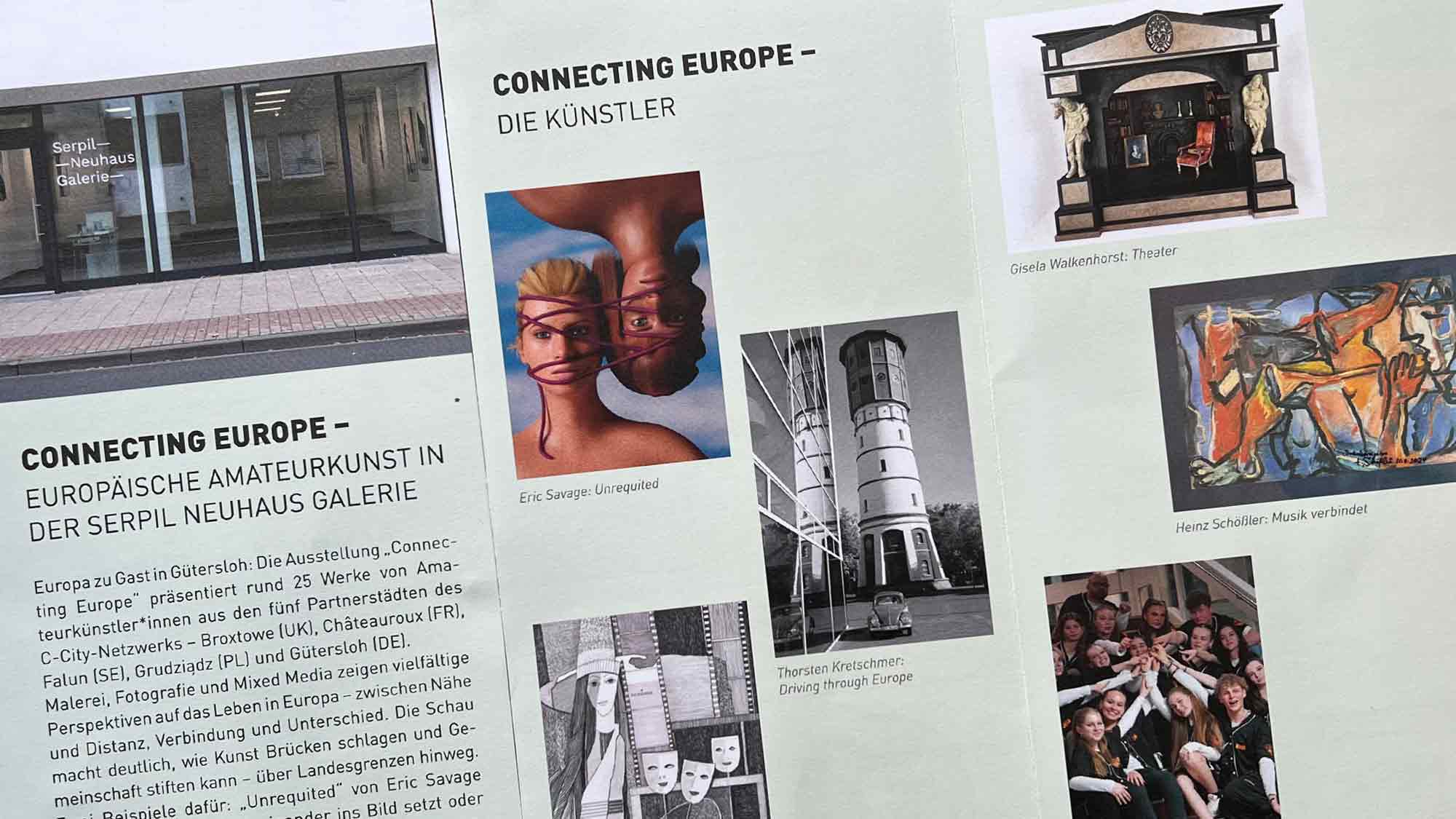 »Connecting Europe« – Europäische Amateurkunst in der Serpil Neuhaus Galerie Gütersloh, 6. September bis 26. Oktober 2025 »Connecting Europe« – Europäische Amateurkunst in der Serpil Neuhaus Galerie Gütersloh, 6. September bis 26. Oktober 2025