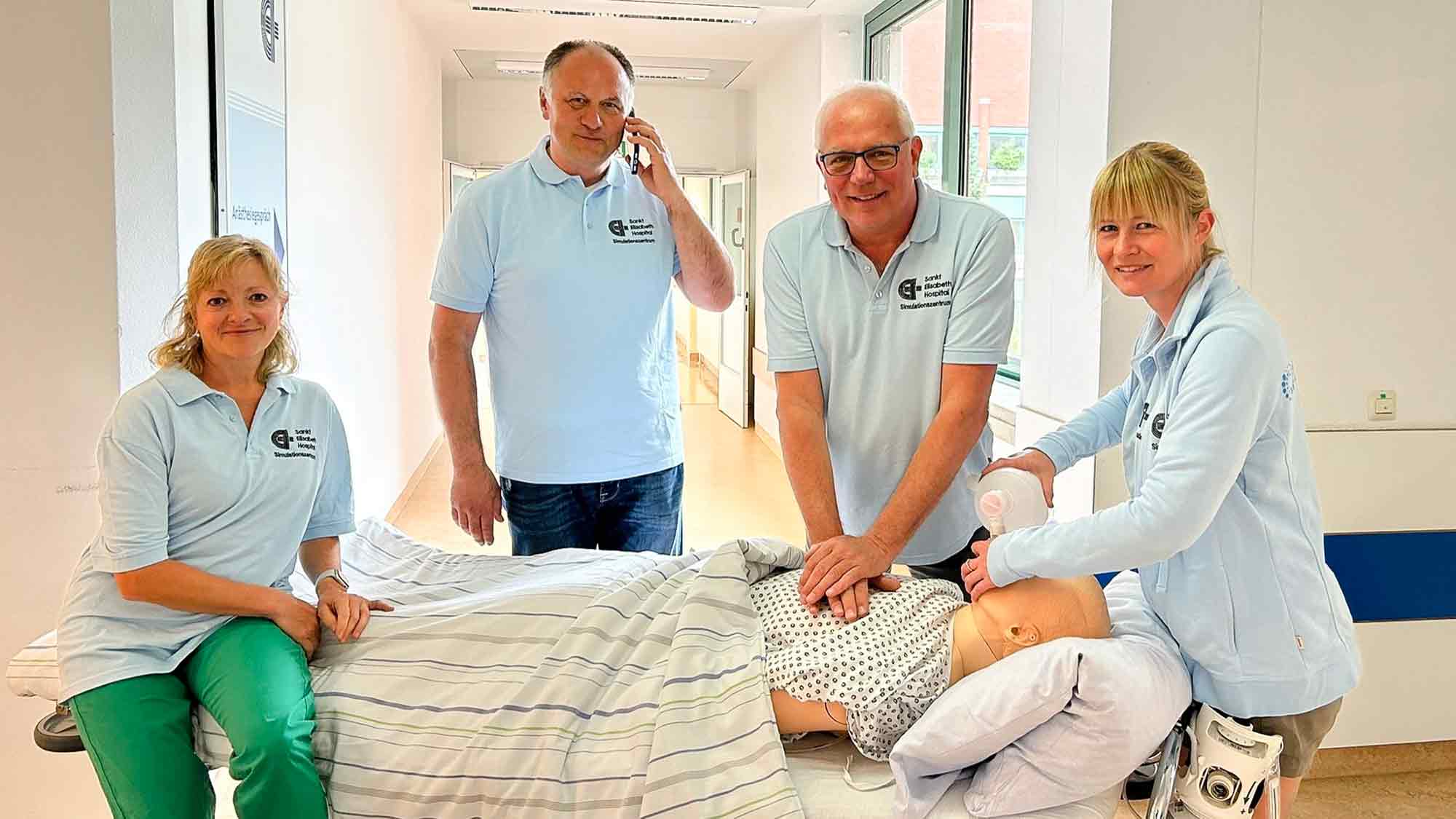 Leben retten lernen – Aktionstag im Sankt Elisabeth Hospital Gütersloh im Rahmen der »Woche der Wiederbelebung«, 24. September 2025 Leben retten lernen – Aktionstag im Sankt Elisabeth Hospital Gütersloh im Rahmen der »Woche der Wiederbelebung«, 24. September 2025