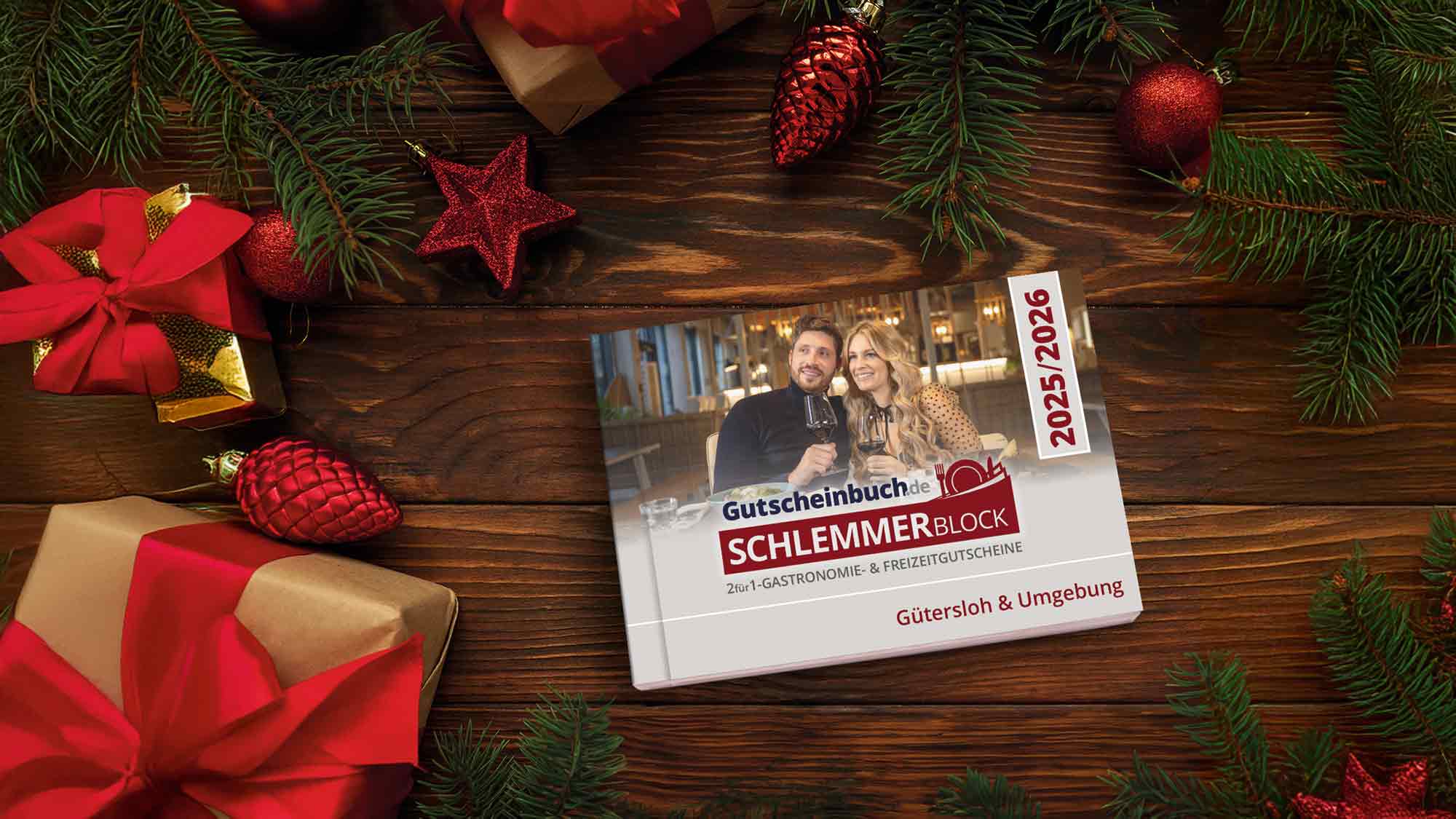 Der neue »gutscheinbuch.de« Schlemmerblock Gütersloh und Umgebung 2025/2026 – vor Ort und online sparen Der neue »gutscheinbuch.de« Schlemmerblock Gütersloh und Umgebung 2025/2026 – vor Ort und online sparen