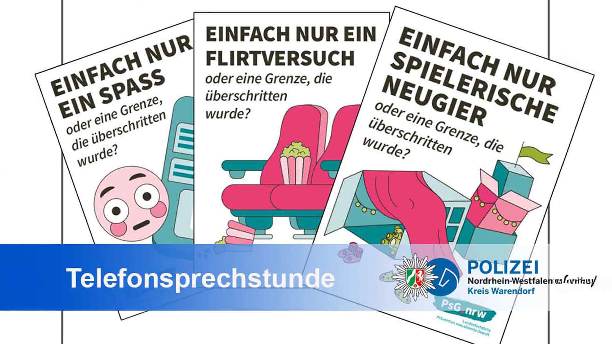 Polizei Warendorf: Kreis Warendorf. Präventions-Hotline geschaltet – Antworten rund um das Thema sexualisierte Gewalt durch Kinder und Jugendliche