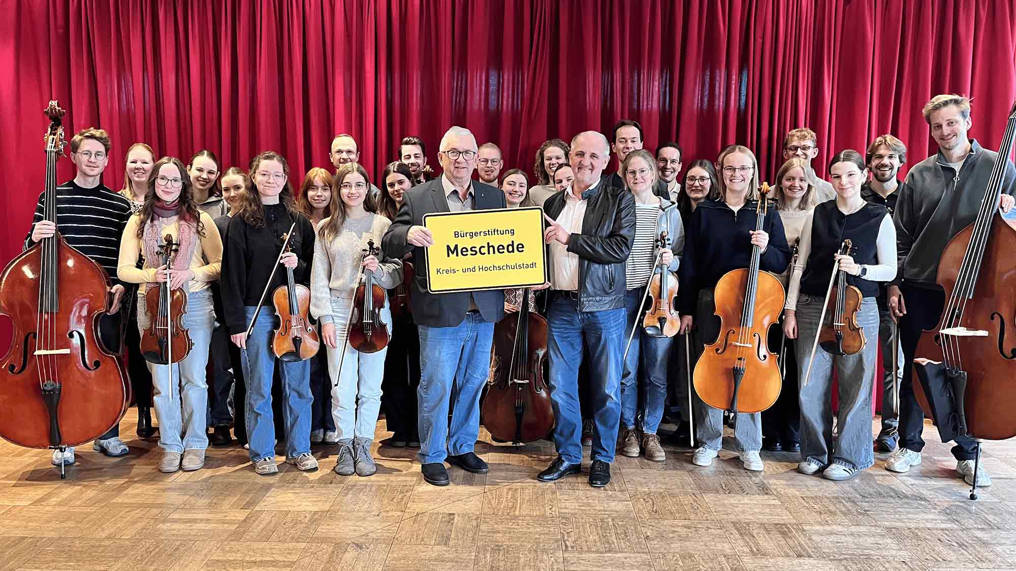 Bürgerstiftung Meschede und Annegret und Hans Meininghaus Stiftung präsentieren: Junges Kammerorchester Meschede, Weihnachtskonzert, 26. Dezember 2025 Bürgerstiftung Meschede und Annegret und Hans Meininghaus Stiftung präsentieren: Junges Kammerorchester Meschede, Weihnachtskonzert, 26. Dezember 2025