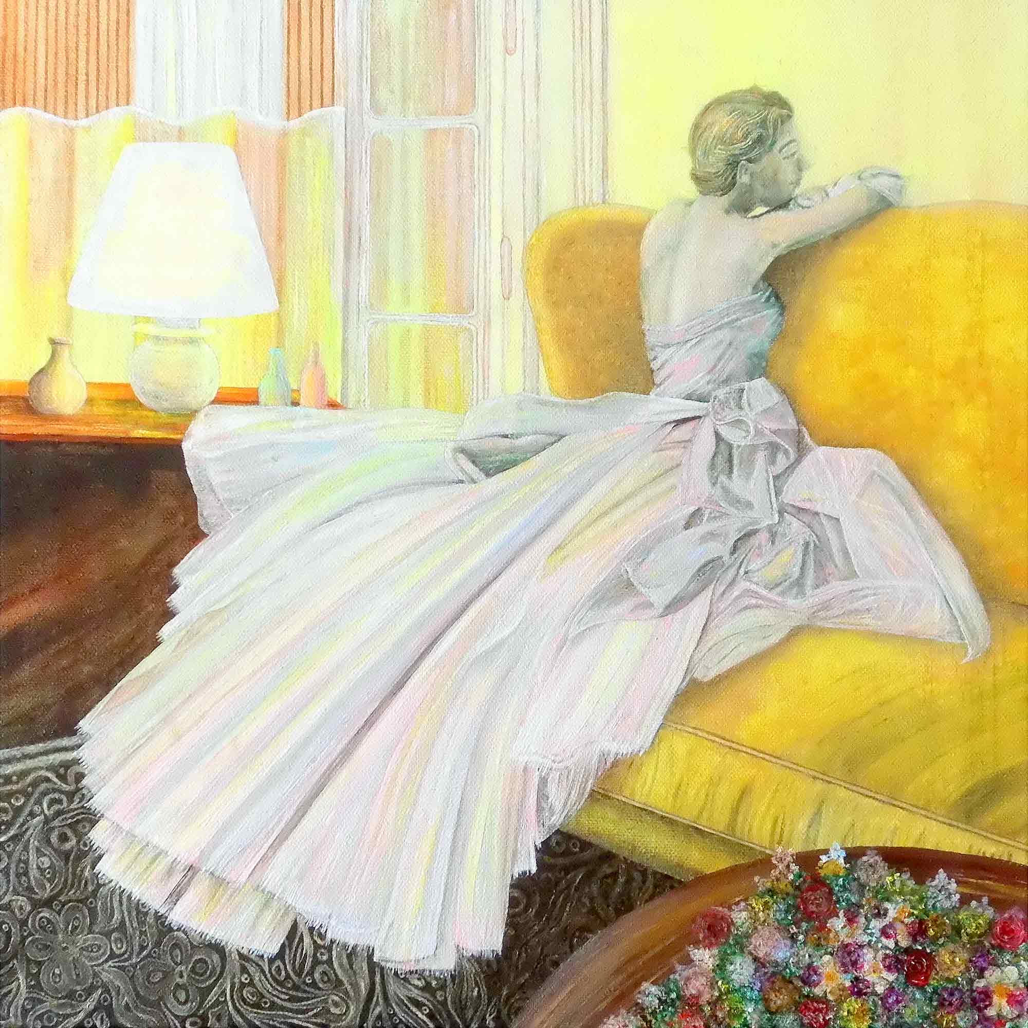 Ausstellung &raquo;Kind am Fenster&laquo;, Gemälde und Grafiken von Jens Hunger in der Galerie im Forum der Stadthalle Gütersloh