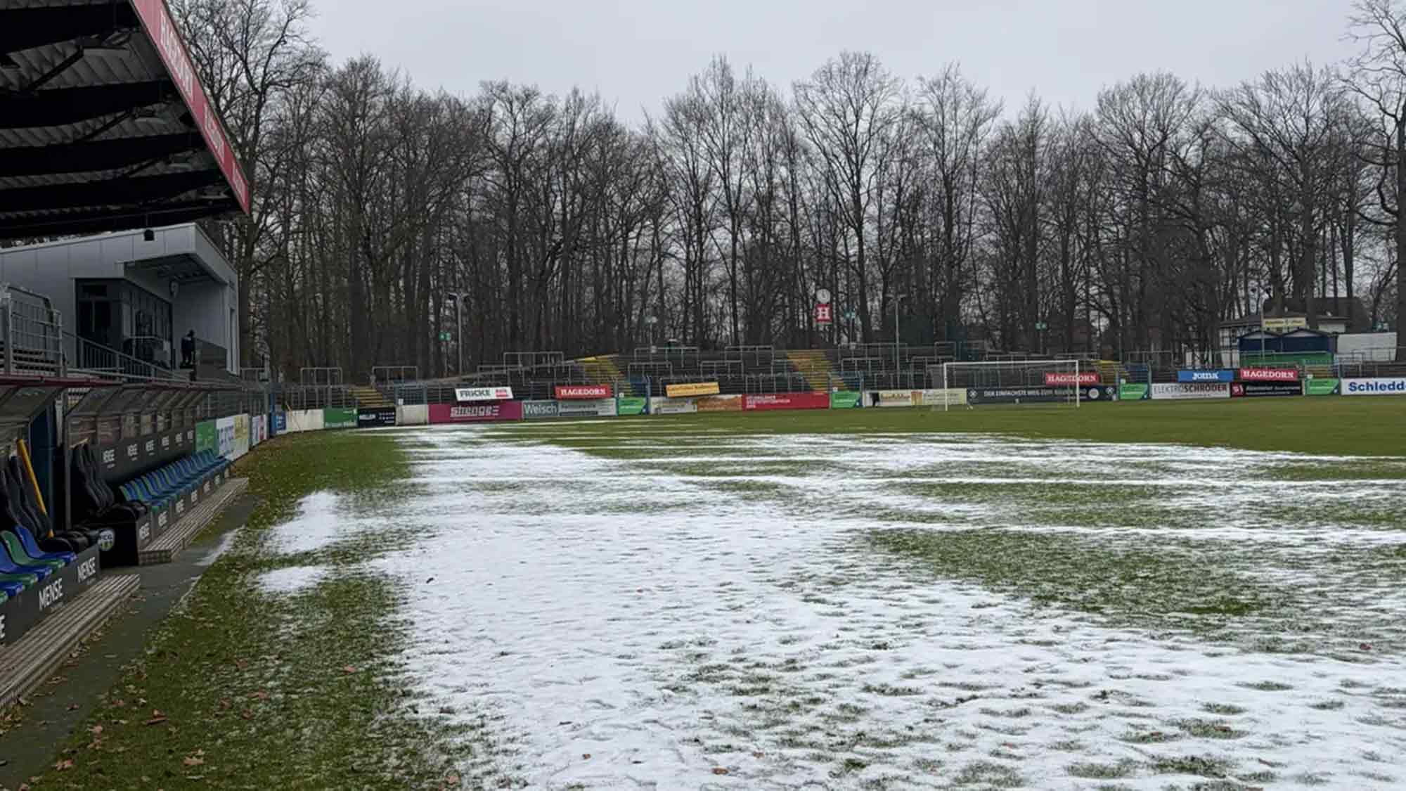Platz gesperrt: FC Gütersloh Spiel am 8. Februar 2026 gegen Bonner SC fällt aus