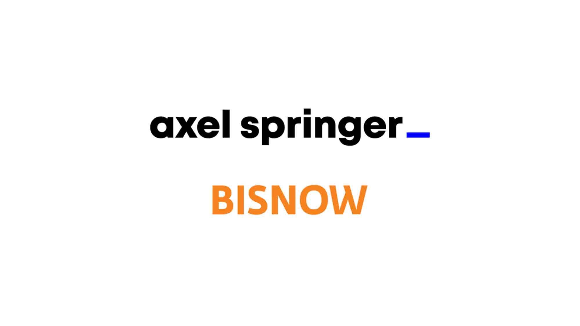 Axel Springer erwirbt die US amerikanische B2B Medienplattform und Event Plattform »Bisnow« und bildet die »Brew Media Group« Axel Springer erwirbt die US amerikanische B2B Medienplattform und Event Plattform »Bisnow« und bildet die »Brew Media Group«