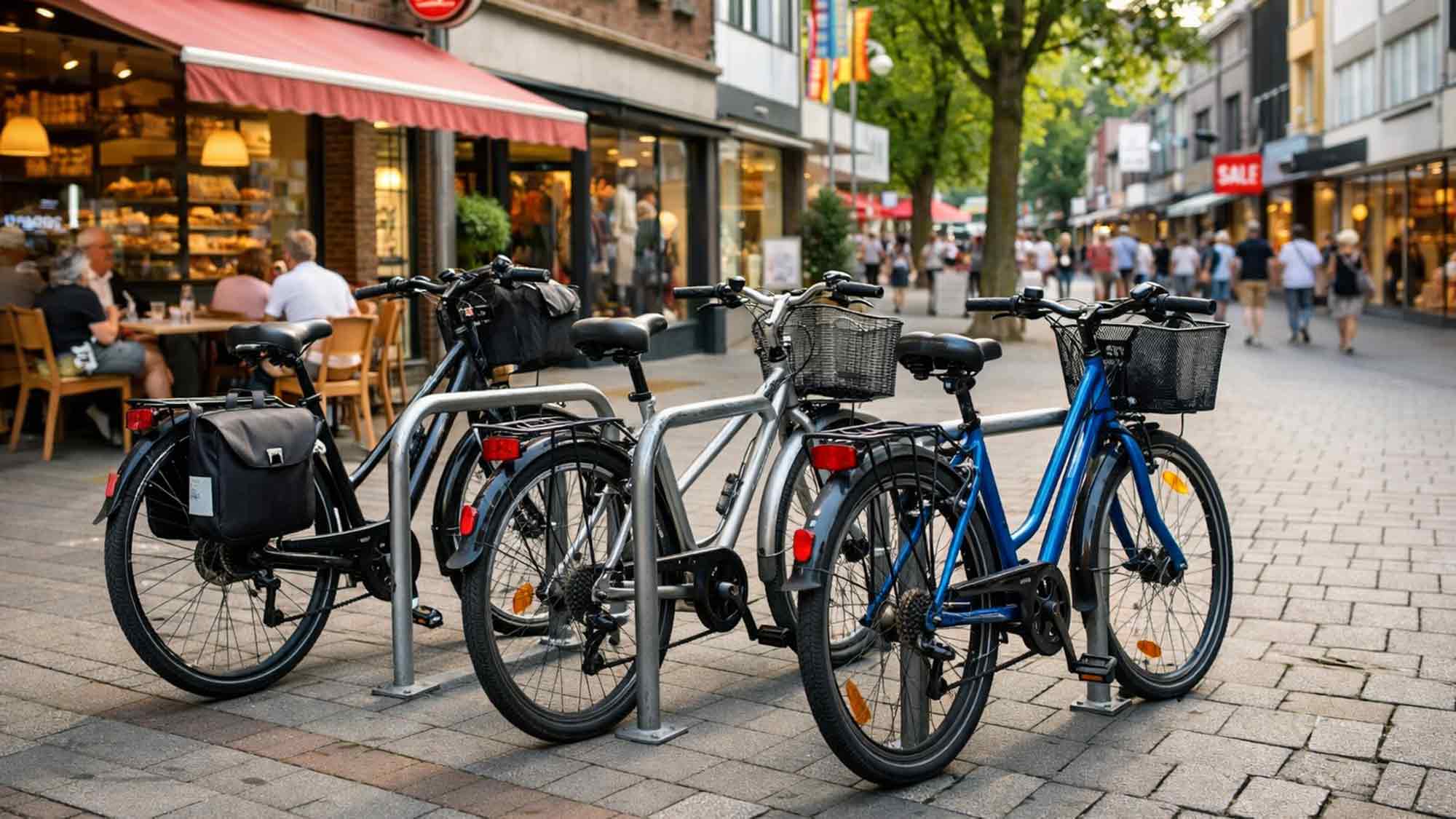 KWS Agora Konzept: Dezentrale Fahrradabstellplätze in der Innenstadt Gütersloh KWS Agora Konzept: Dezentrale Fahrradabstellplätze in der Innenstadt Gütersloh