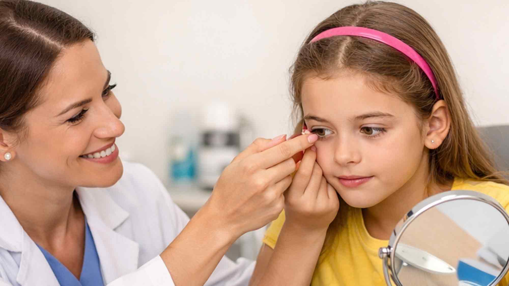 Kontaktlinsenanpassung für Kinder: Häufige Fehler, die Kinder machen, und wie man sie vermeiden kann