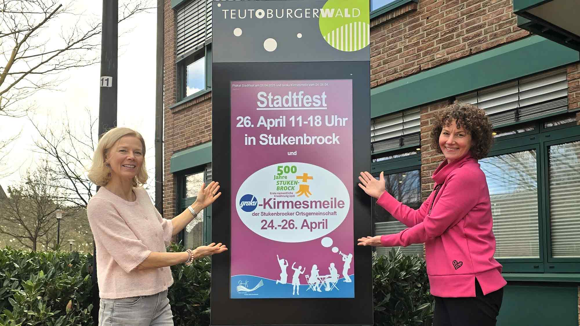 Stadtfest in Stukenbrock: Vereine, Musik und Mitmachaktionen im Ortszentrum, 26. April 2026 Stadtfest in Stukenbrock: Vereine, Musik und Mitmachaktionen im Ortszentrum, 26. April 2026