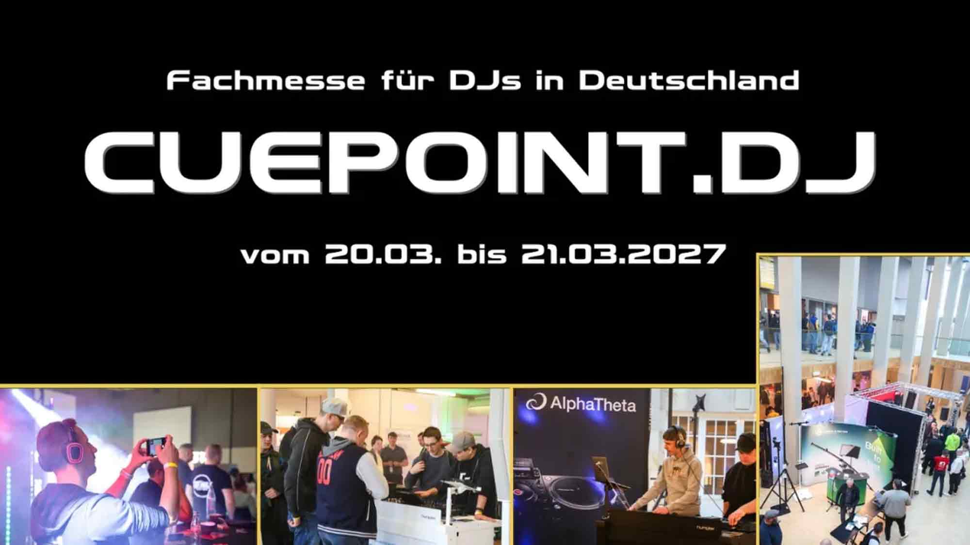 »Cuepoint.DJ 2027«: Wenn Bits auf Beats treffen – fer neue Fixpunkt der europäischen DJ Branche in Bielefeld, 20. und 21. März 2027 »Cuepoint.DJ 2027«: Wenn Bits auf Beats treffen – fer neue Fixpunkt der europäischen DJ Branche in Bielefeld, 20. und 21. März 2027