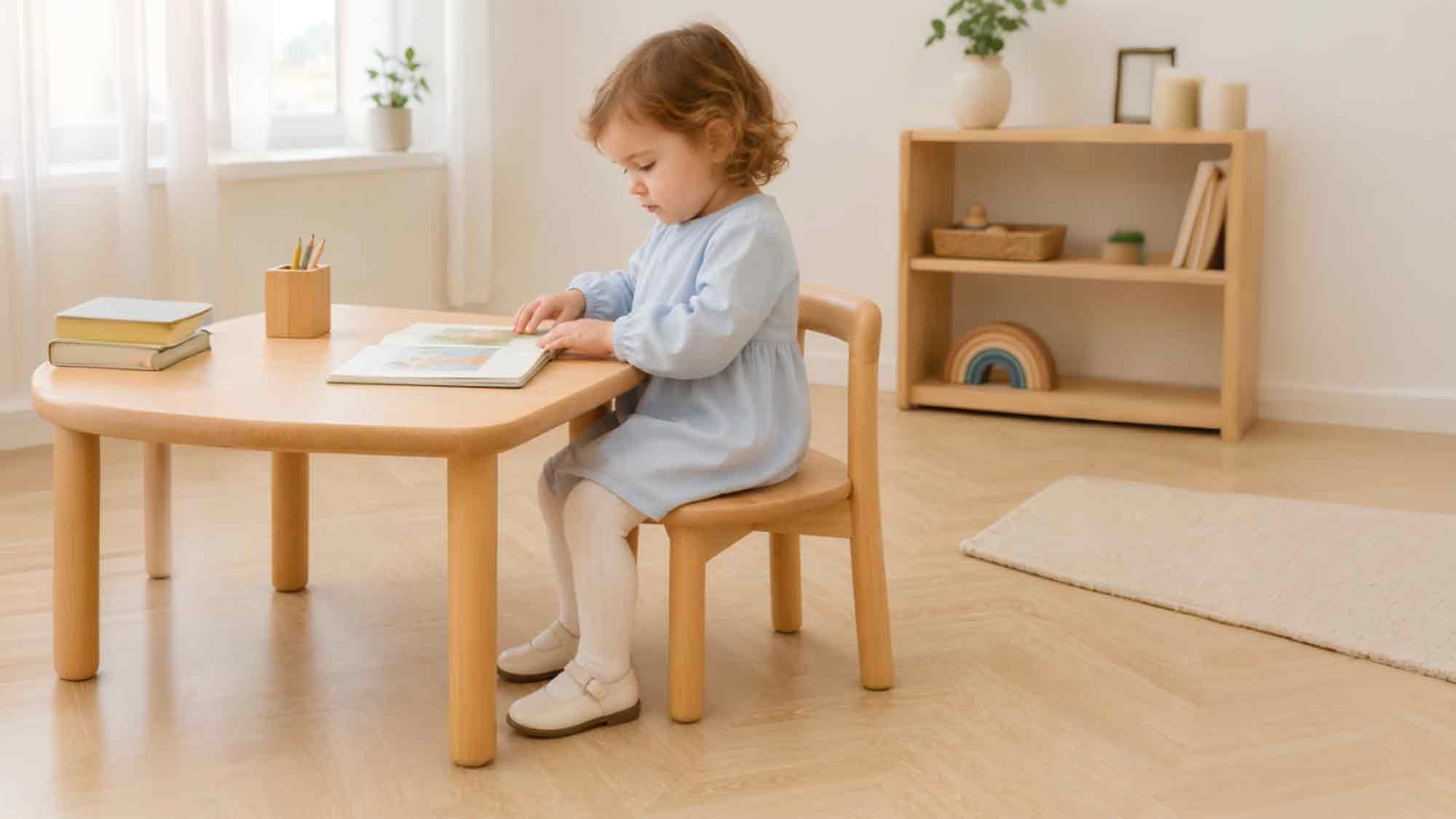 Kinderzimmer im Montessori-Stil: Wie kleine Möbel den Familienalltag entspannter machen