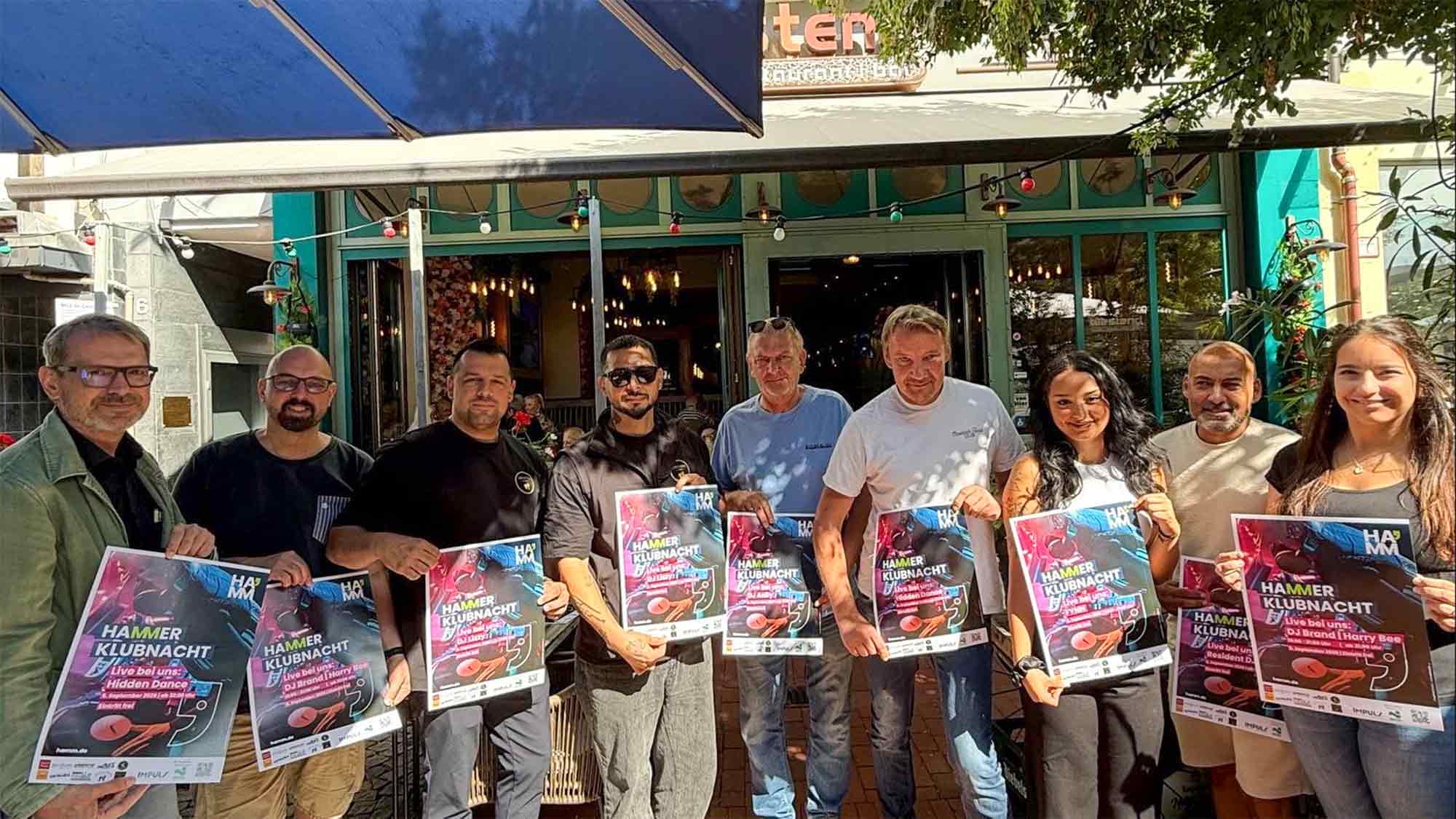 »KlubNacht« Hamm am 5. September 2026 – 10 Gastronomiebetriebe laden zum Tanz