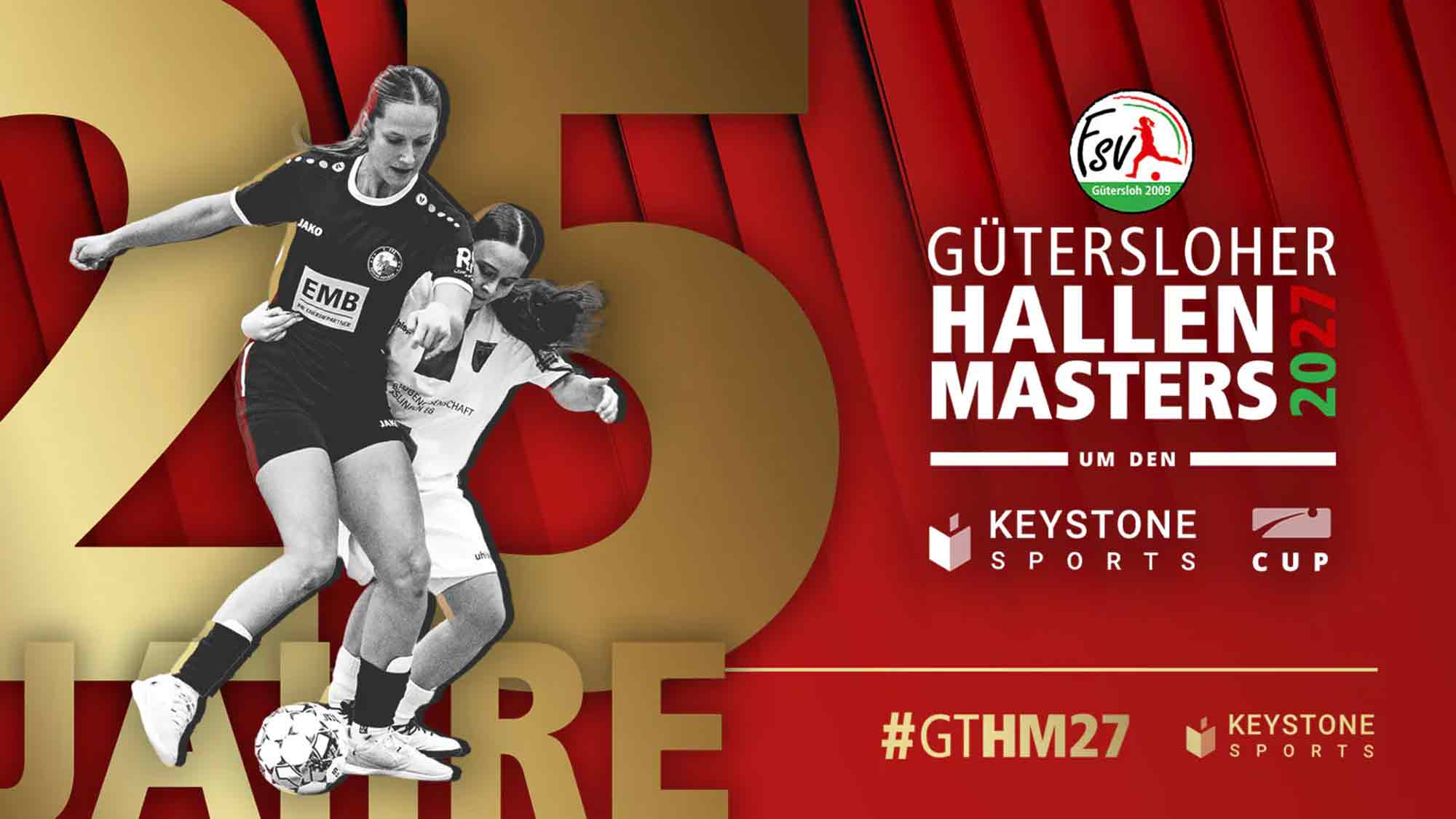 25 Jahre »Gütersloher Hallenmasters«: Deutschlands größtes B Juniorinnen Hallenturnier feiert Jubiläum