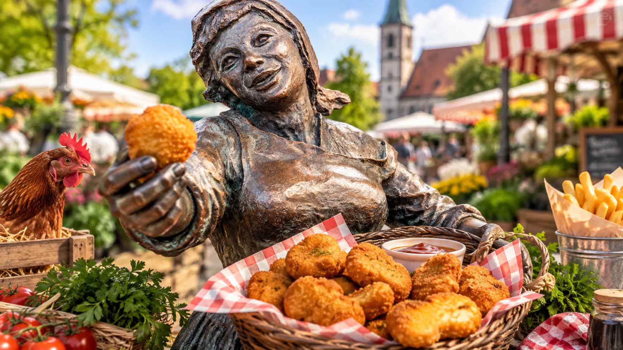 Rezept für McMariechens Chicken Nuggets vom Mariechenmarkt Gütersloh Rezept für McMariechens Chicken Nuggets vom Mariechenmarkt Gütersloh