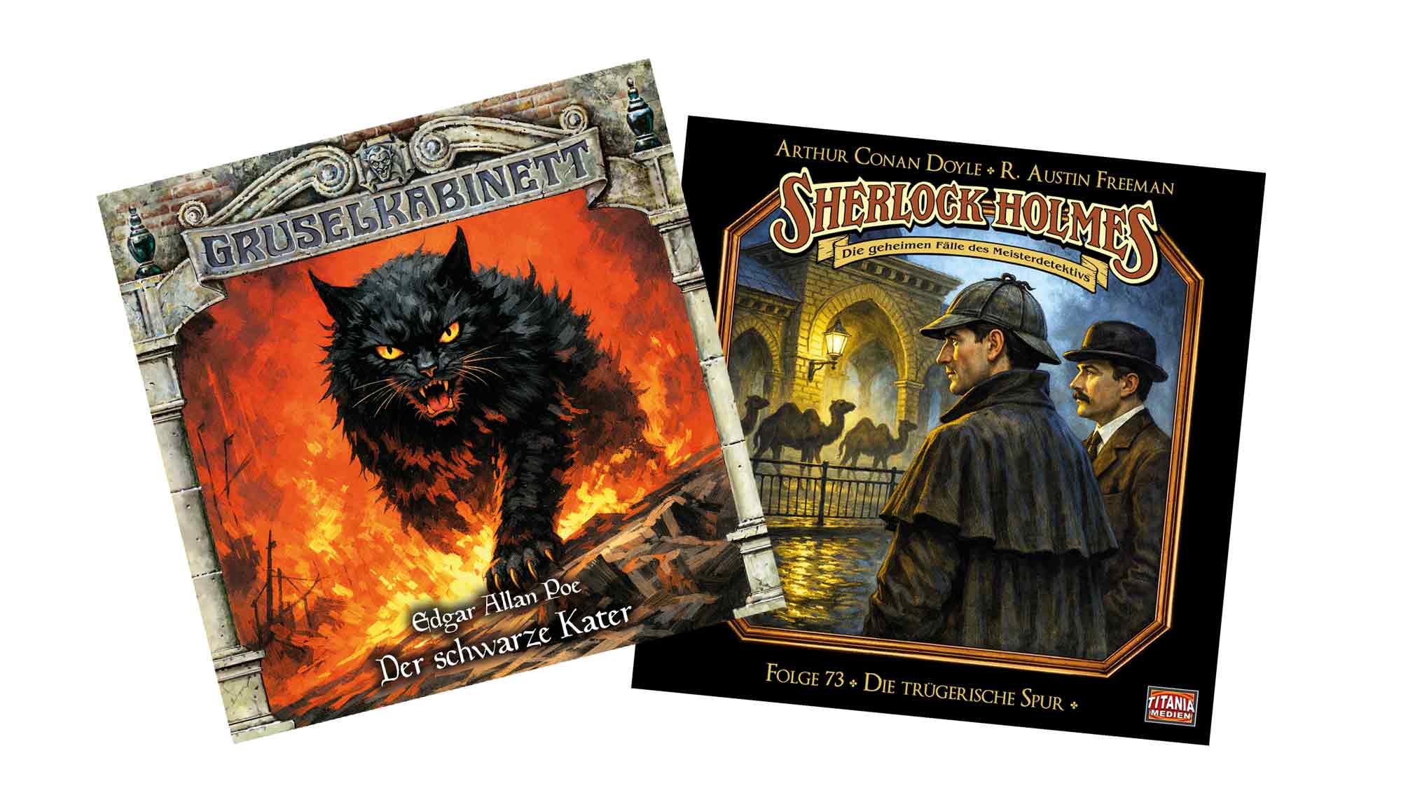 Neue Hörspiele »Sherlock Holmes« und »Gruselkabinett« Neue Hörspiele »Sherlock Holmes« und »Gruselkabinett«