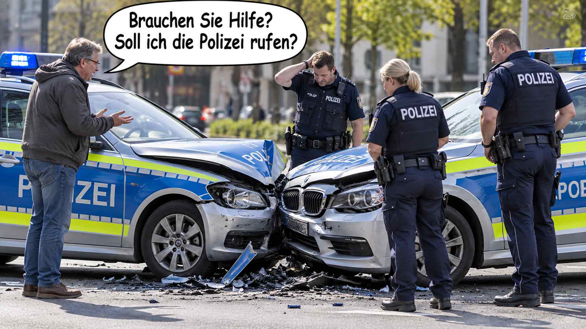 Soll ich die Polizei rufen?