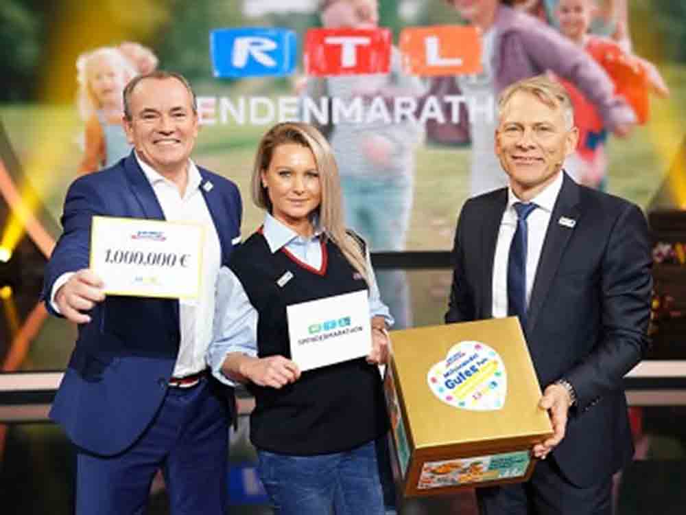 »bofrost« spendet eine Million Euro an die »Stiftung RTL – wir helfen Kindern«