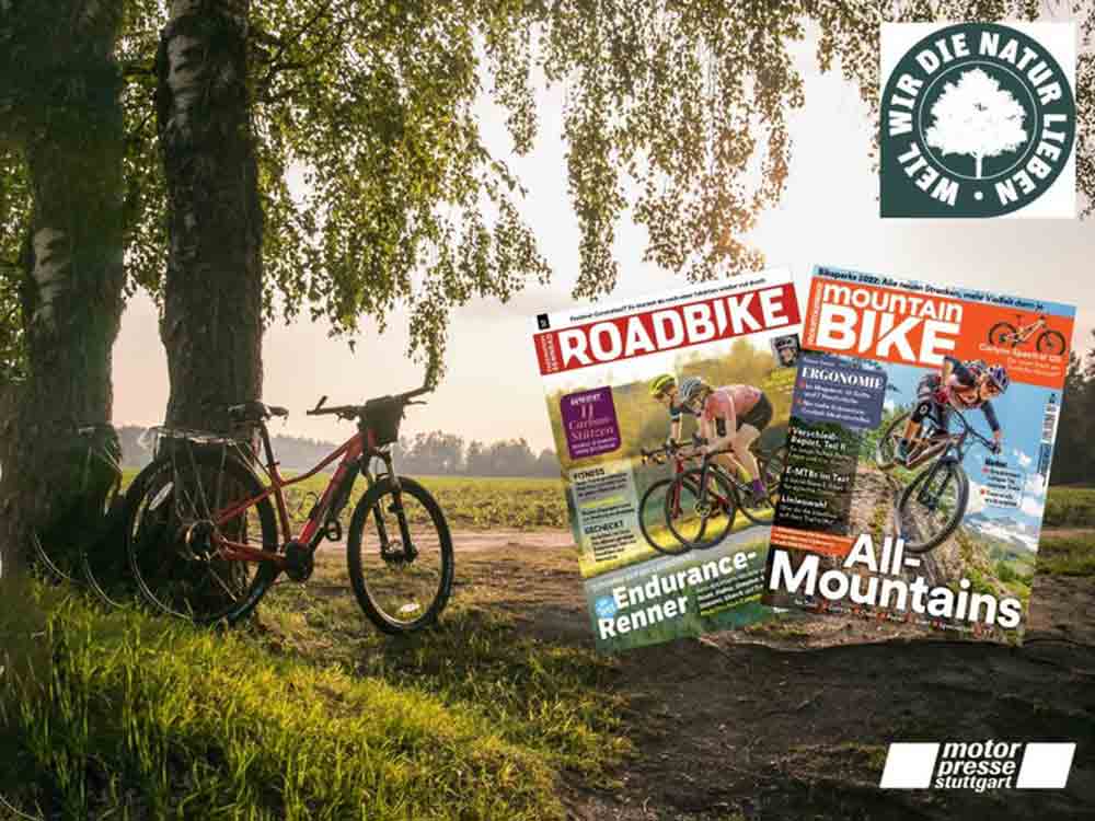 Die Magazine Mountainbike und Roadbike starten Kampagne für mehr Nachhaltigkeit, »Weil wir die Natur lieben« Die Magazine Mountainbike und Roadbike starten Kampagne für mehr Nachhaltigkeit, »Weil wir die Natur lieben«