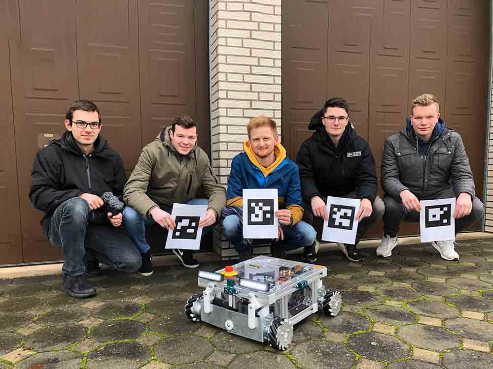 FH Bielefeld, Studenten entwickeln Erkundungsroboter