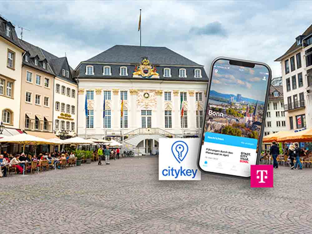 Citykey, die App für digitale Bürgerdienste in Bonn