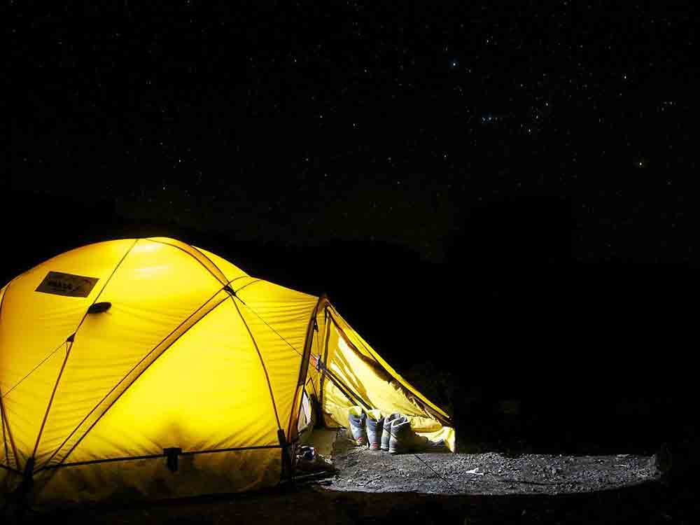 Einfach los und die Freiheit genießen mit dem Camping Paket »Auszeit« von Orion