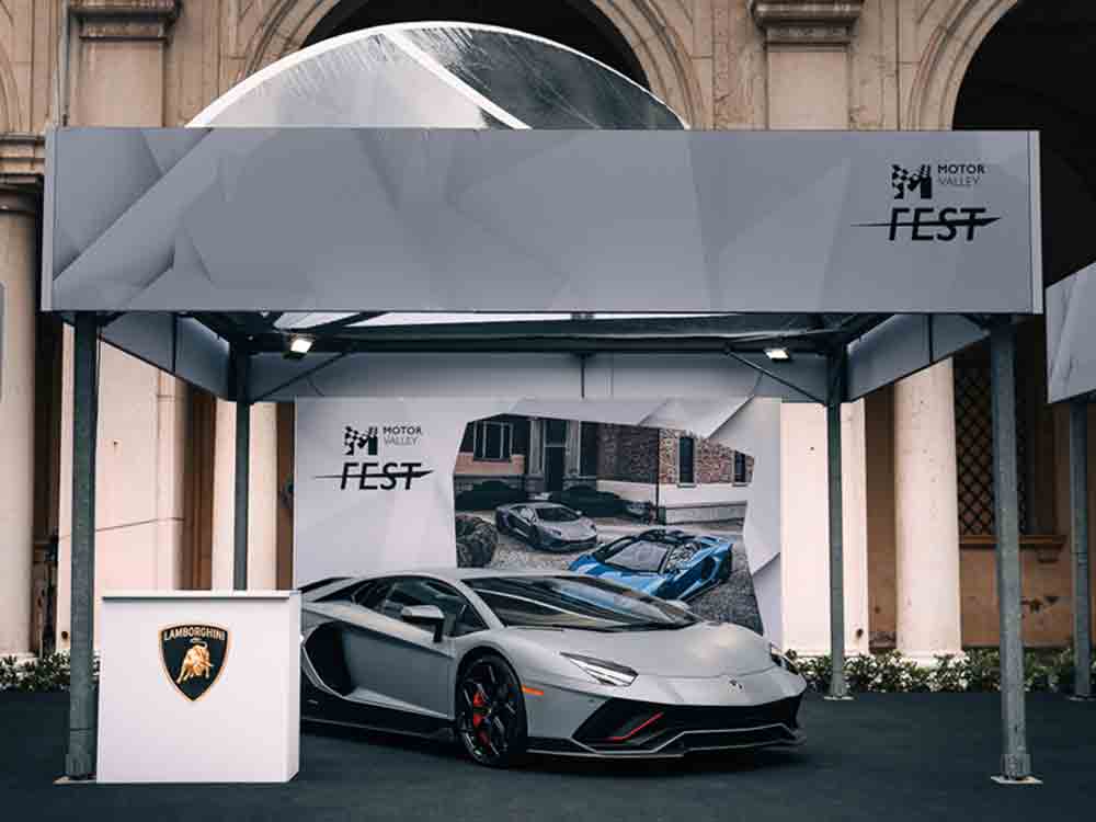 Automobili Lamborghini nimmt auch 2022 wieder am Motor Valley Fest teil