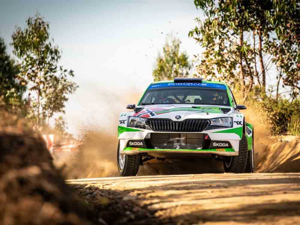 Rallye Italien Sardinien, Škoda Fabia Rally2 evo Fahrer Mikkelsen will zurück an die Tabellenspitze