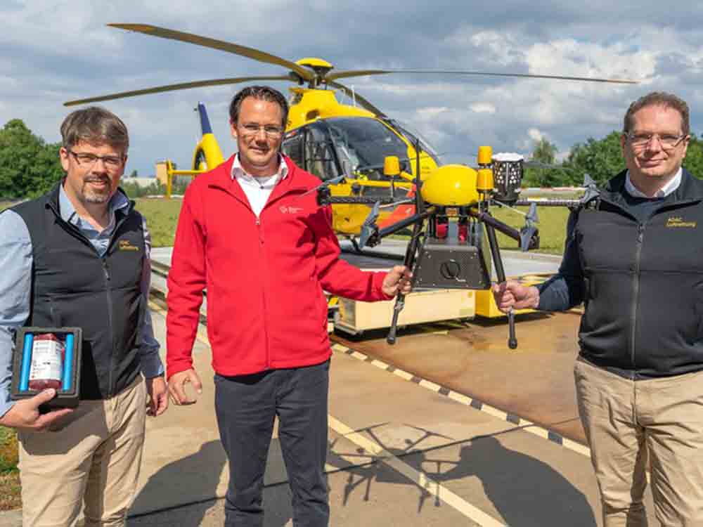 Medi Cargo, ADAC Luftrettung entwickelt Drohnenlogistik