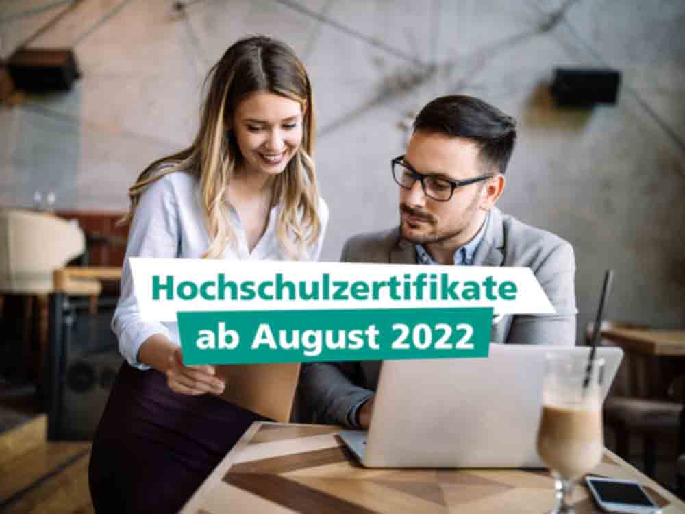 Gütersloh, praxisnah weiterqualifizieren neben dem Beruf, FOM Hochschulzertifikate starten im August 2022