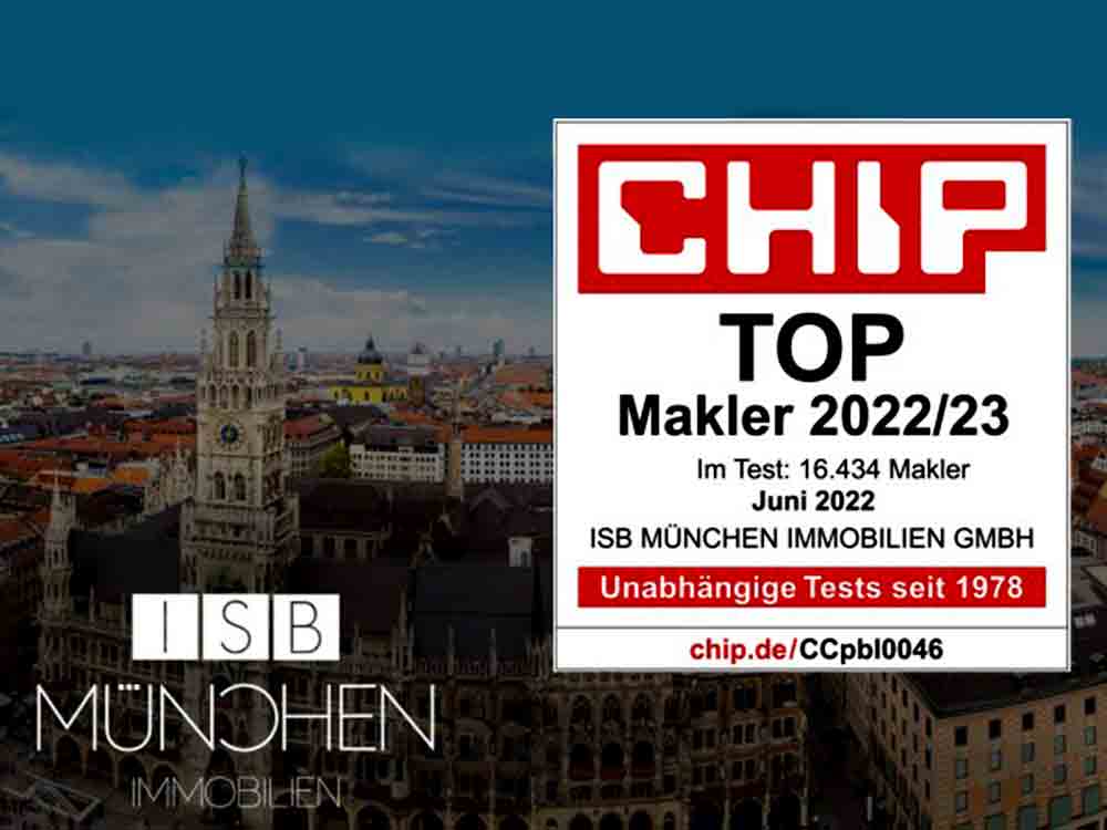 Chip Auszeichnung als »Top Makler 2022/23«