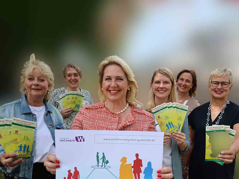Kreis Gütersloh, alle Infos zum beruflichen Wiedereinstieg auf einen Blick, Netzwerk W(iedereinstieg) geht mit neuer Internetseite online Kreis Gütersloh, alle Infos zum beruflichen Wiedereinstieg auf einen Blick, Netzwerk W(iedereinstieg) geht mit neuer Internetseite online
