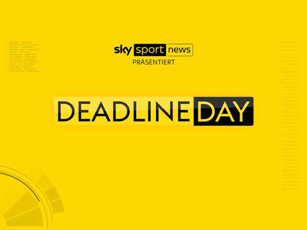 Deadline Day, das Original, der Transfer Countdown am Donnerstag live auf Sky Sport News