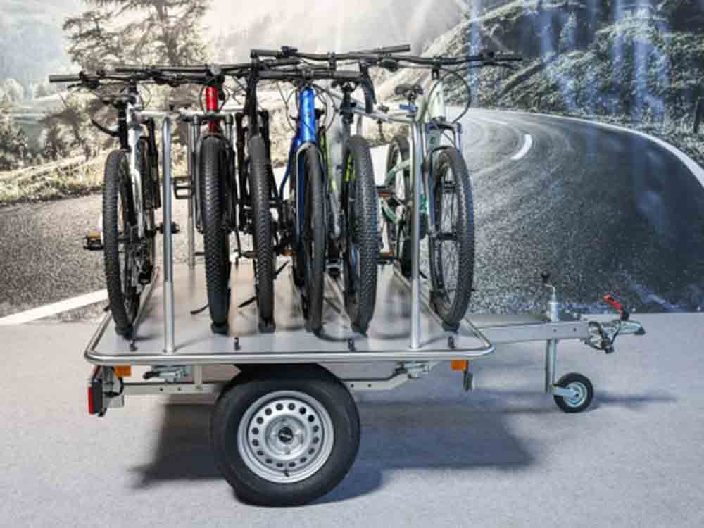 Fahrrad Transportanhänger für Pkw bietet Platz für bis zu 6 schwere E Bikes Fahrrad Transportanhänger für Pkw bietet Platz für bis zu 6 schwere E Bikes