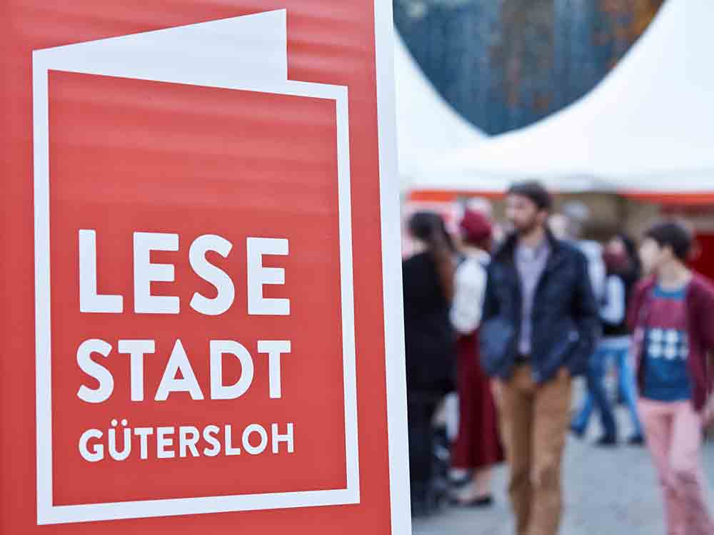 Lesestadt Gütersloh, 10 Tage Lesevergnügen, Gütersloh wird wieder zur Lesestadt, 28. Oktober bis 6. November 2022 Lesestadt Gütersloh, 10 Tage Lesevergnügen, Gütersloh wird wieder zur Lesestadt, 28. Oktober bis 6. November 2022