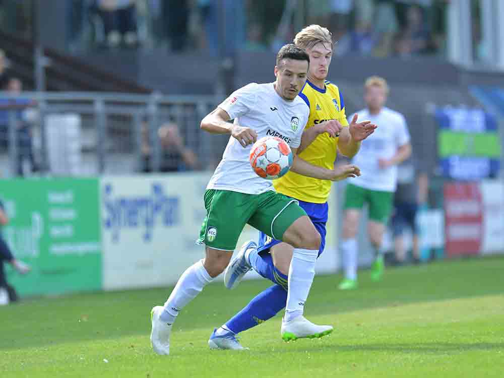 Fußball Gütersloh, Westfalenpokal, FCG und SC Obersprockhövel spielen um das letzte Halbfinalticket