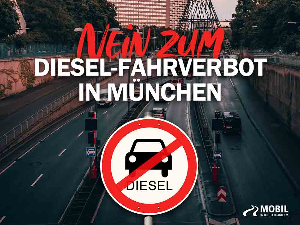 Stadtrat beschließt Diesel Fahrverbote in München, Automobilclub unterstützt betroffene Dieselfahrer Stadtrat beschließt Diesel Fahrverbote in München, Automobilclub unterstützt betroffene Dieselfahrer
