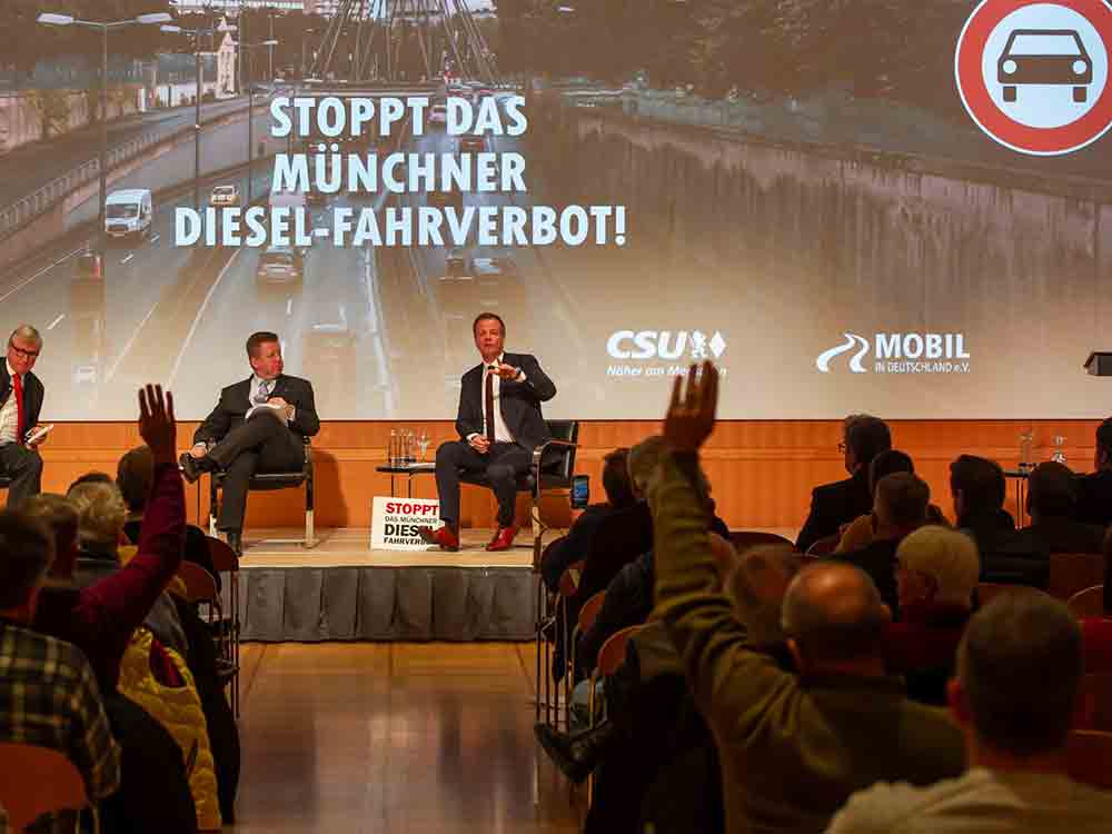 Stoppt das Münchner Diesel Fahrverbot ab 2023