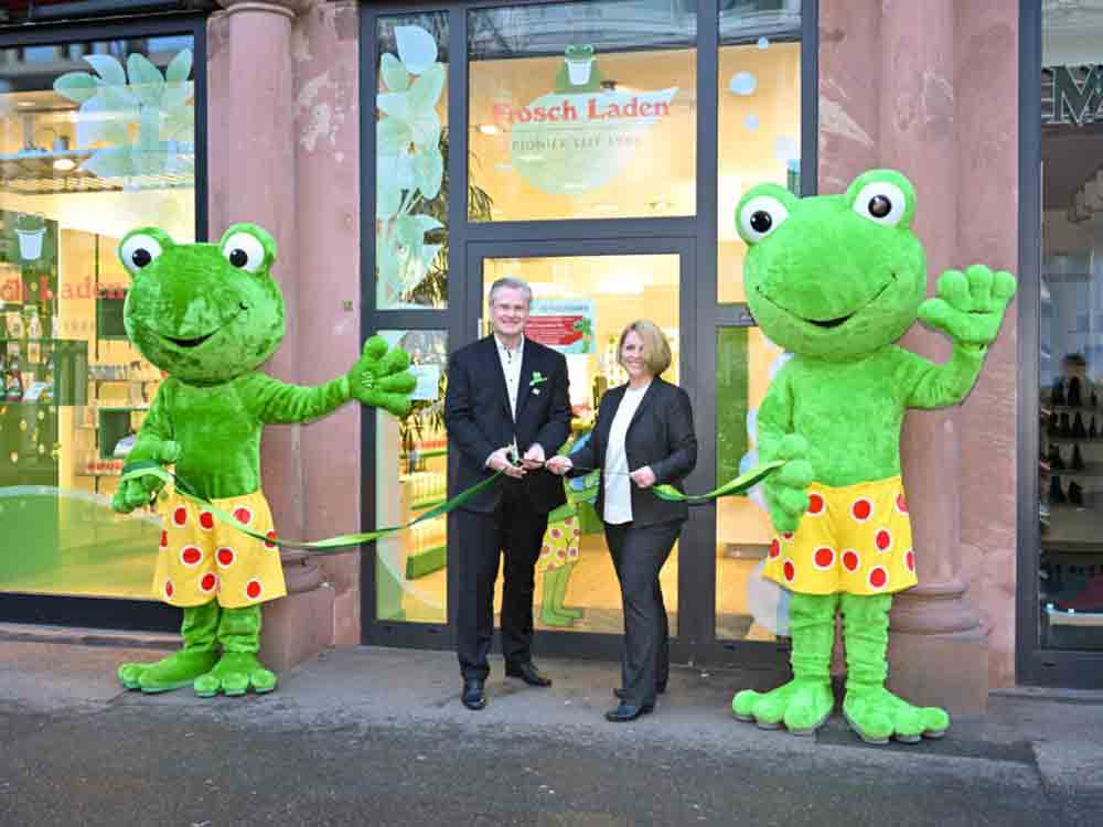 Neuer »Frosch« Laden in der Mainzer Innenstadt ab sofort geöffnet