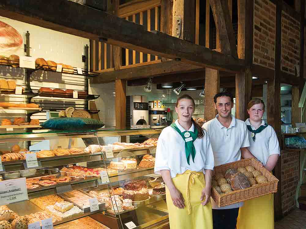 Anzeige: Gütersloh, Bäckerei Birkholz, gute Backwaren an der Königstraße